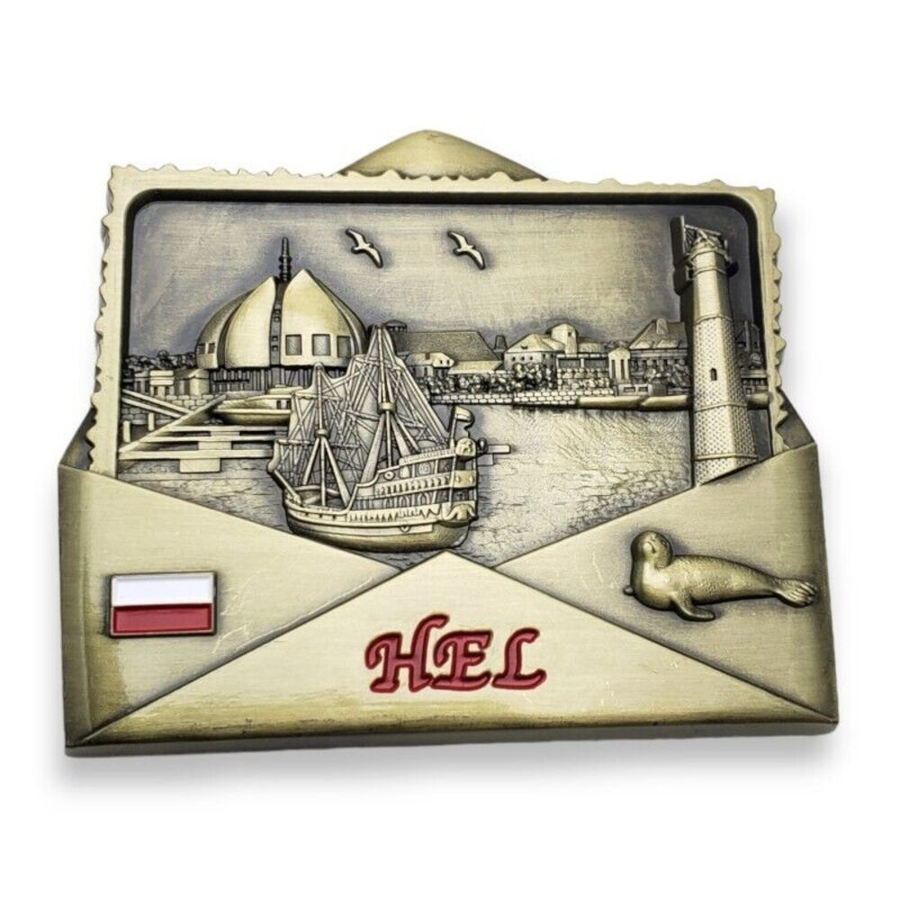 Hel Poland City Fridge Refrigerator Magnet Travel Tourist‎ Souvenir Collectible